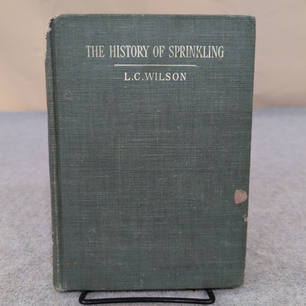 The History of Sprinkling L.C. Wilson 1895 Hardcover Religious Church History - Picture 1 of 6